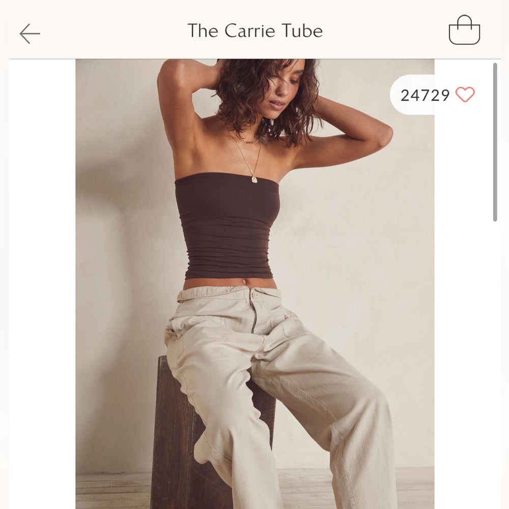 the carrie tube top